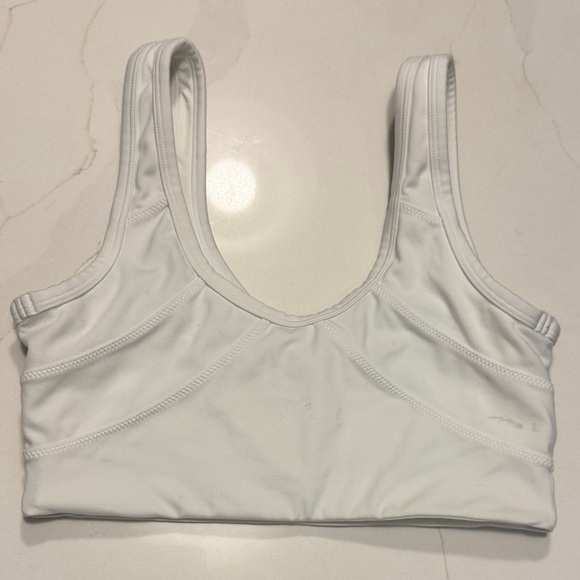 Varley Elegant White Sports Bra - Picture 6 of 9